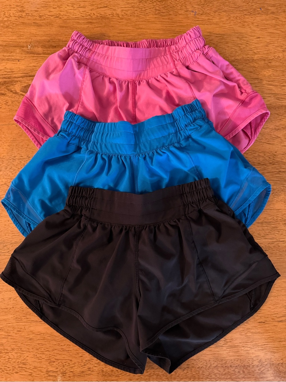 Lululemon Hotty Hot 2.5” Shorts - Pink, Blue, Black